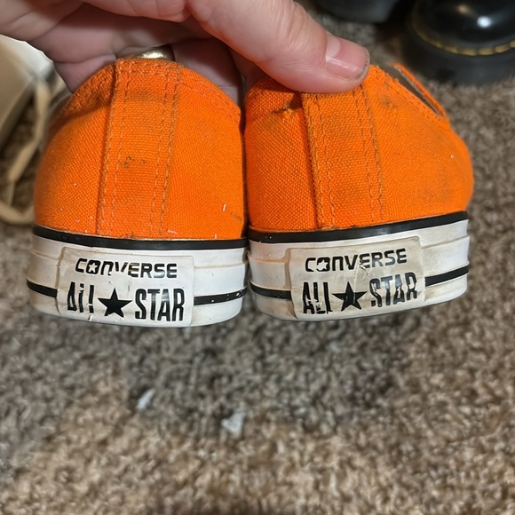 Converse All Star Cuck Taylor Orange M7 W9 - Picture 4 of 5